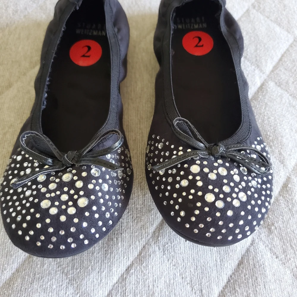 ⭐4/$20‎ Stuart Weitzman Girls Flats Size 2
